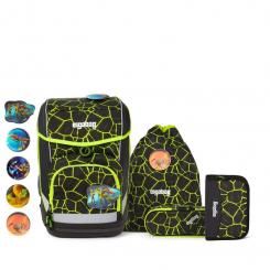 Ergobag Cubo Set 5-tlg.Lumi Edition DrachenfliegBär 