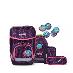 Ergobag Cubo Set 5-tlg. Bärmuda Viereck 