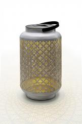 Solar Vintage Laterne W/G 28x45cm 