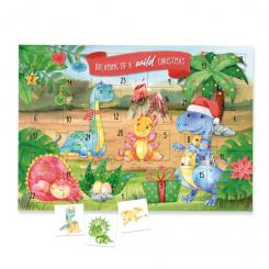 Adventskalender Tattoo Dinosaurier 