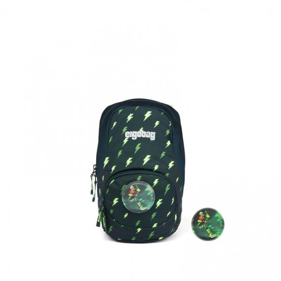 Ergobag Ease Kinderrucksack 6L Bärtolomäus grün 