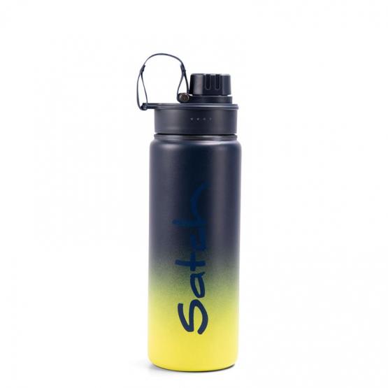 Satch Trinkflasche Edelstahl Blue Graffi 